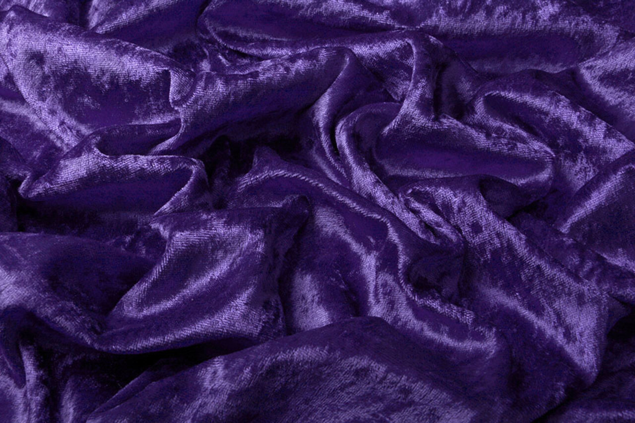 Velours de Panne Lilas Violet Velours de Panne Lilas Violet