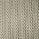 Knitted Cable Fabric Tricot Taupe