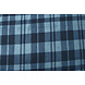 Oeko-Tex®  Stampata Polare a Quadri Denim