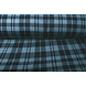 Oeko-Tex®  Stampata Polare a Quadri Denim