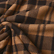 Oeko-Tex®  Printed Polar Checkered Warm Orange