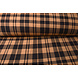 Oeko-Tex®  Estampada Polar a Cuadros Cálido Naranja