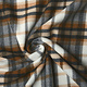 Oeko-Tex®  Printed Polar Checkered Orange