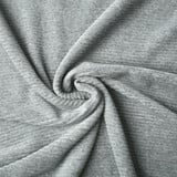 Coton Jersey Velours Côtelé Grand Côtelé Gris Clair Melange Coton Jersey Velours Côtelé Grand Côtelé Gris Clair Melange
