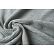 Di Cotone Maglia Velluto a Coste Larga Costina Grigio Chiaro Mélange