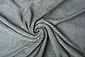 Coton Jersey Velours Côtelé Grand Côtelé Gris Melange