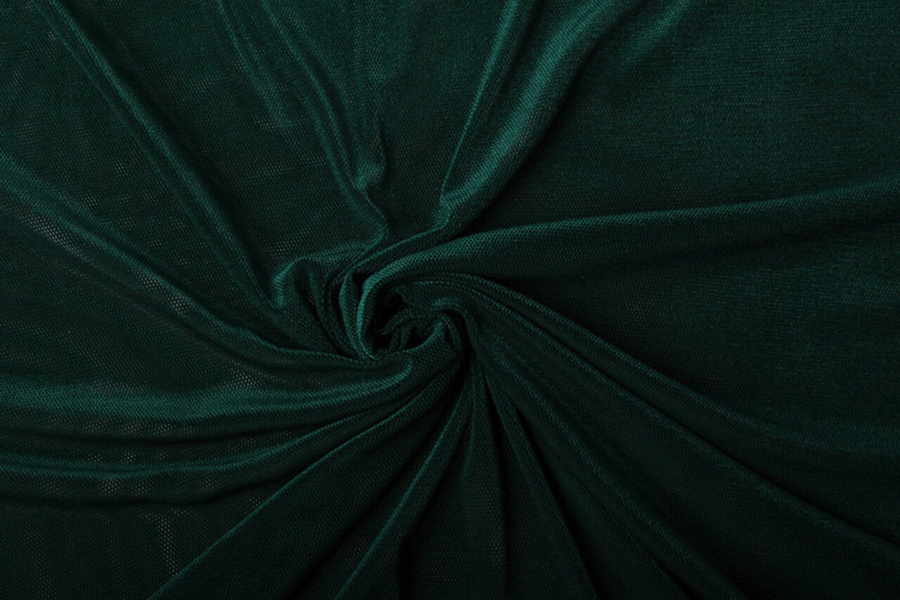Samt Feiner Gaze Dunkelgrün Samt Feiner Gaze Dunkelgrün