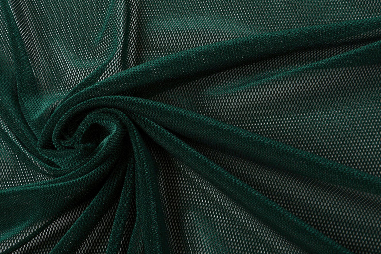 Velours Fine Gauze Dark Green Velours Fine Gauze Dark Green