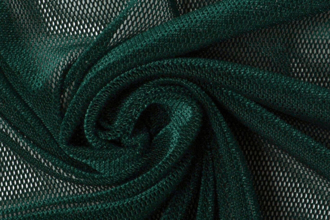 Samt Feiner Gaze Dunkelgrün Samt Feiner Gaze Dunkelgrün