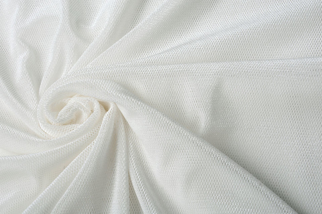Velluto Fine Rete Off Bianco