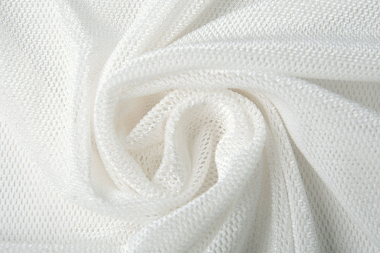 Velluto Fine Rete Off Bianco