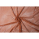 Jersey Rete Tessuto Glitter Arancione Mattone Jersey Rete Tessuto Glitter Arancione Mattone