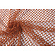Jersey Gaze Tissu Paillettes Orange Brique Jersey Gaze Tissu Paillettes Orange Brique