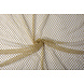 Jersey Malla Tela Purpurina Dorado Claro
