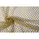 Jersey Rete Tessuto Glitter Oro Chiaro Jersey Rete Tessuto Glitter Oro Chiaro