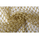 Jersey Rete Tessuto Glitter Oro Chiaro Jersey Rete Tessuto Glitter Oro Chiaro