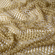 Jersey Gauze Fabric Glitter Light Gold