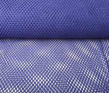 Jersey Gauze Fabric Glitter Purple Blue