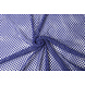 Jersey Gaze Tissu Paillettes Violet Bleu