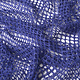 Jersey Gauze Fabric Glitter Purple Blue