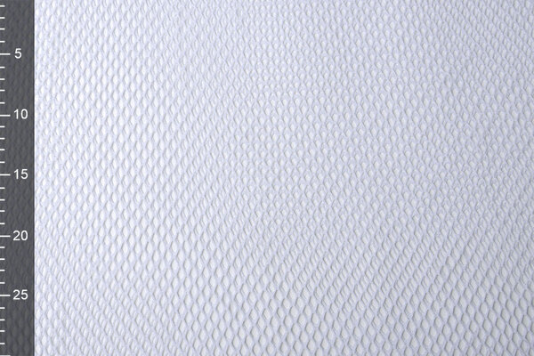 Jersey Rete Tessuto Glitter Bianco Jersey Rete Tessuto Glitter Bianco