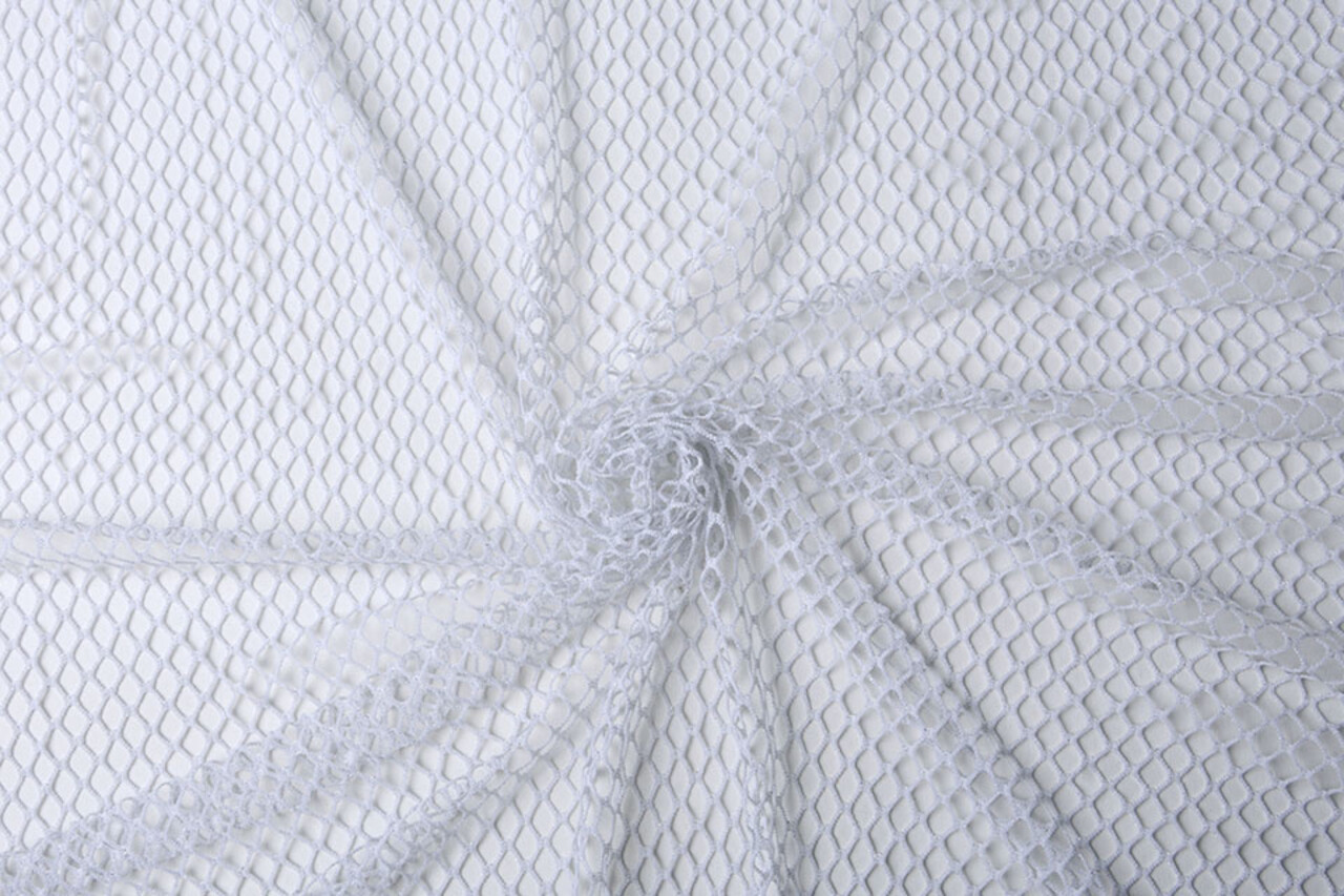 Jersey Malla Tela Purpurina Blanco Jersey Malla Tela Purpurina Blanco
