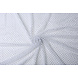 Jersey Rete Tessuto Glitter Bianco Jersey Rete Tessuto Glitter Bianco