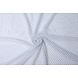 Jersey Rete Tessuto Glitter Bianco Jersey Rete Tessuto Glitter Bianco