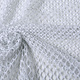 Jersey Gauze Fabric Glitter White