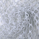 Jersey Gauze Fabric Glitter White