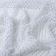 Jersey Gauze Fabric Glitter White