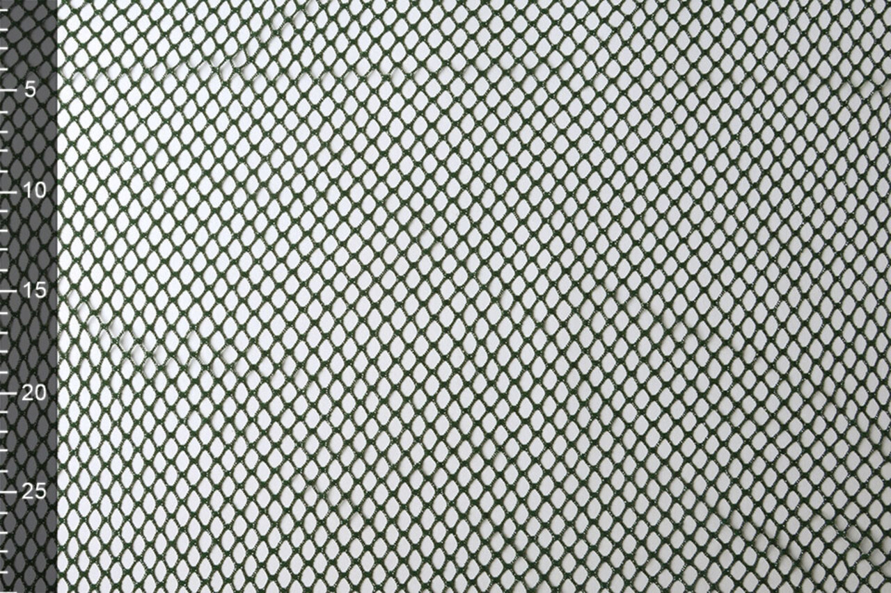 Jersey Gaze Stoff Glitzer Dunkelgrün