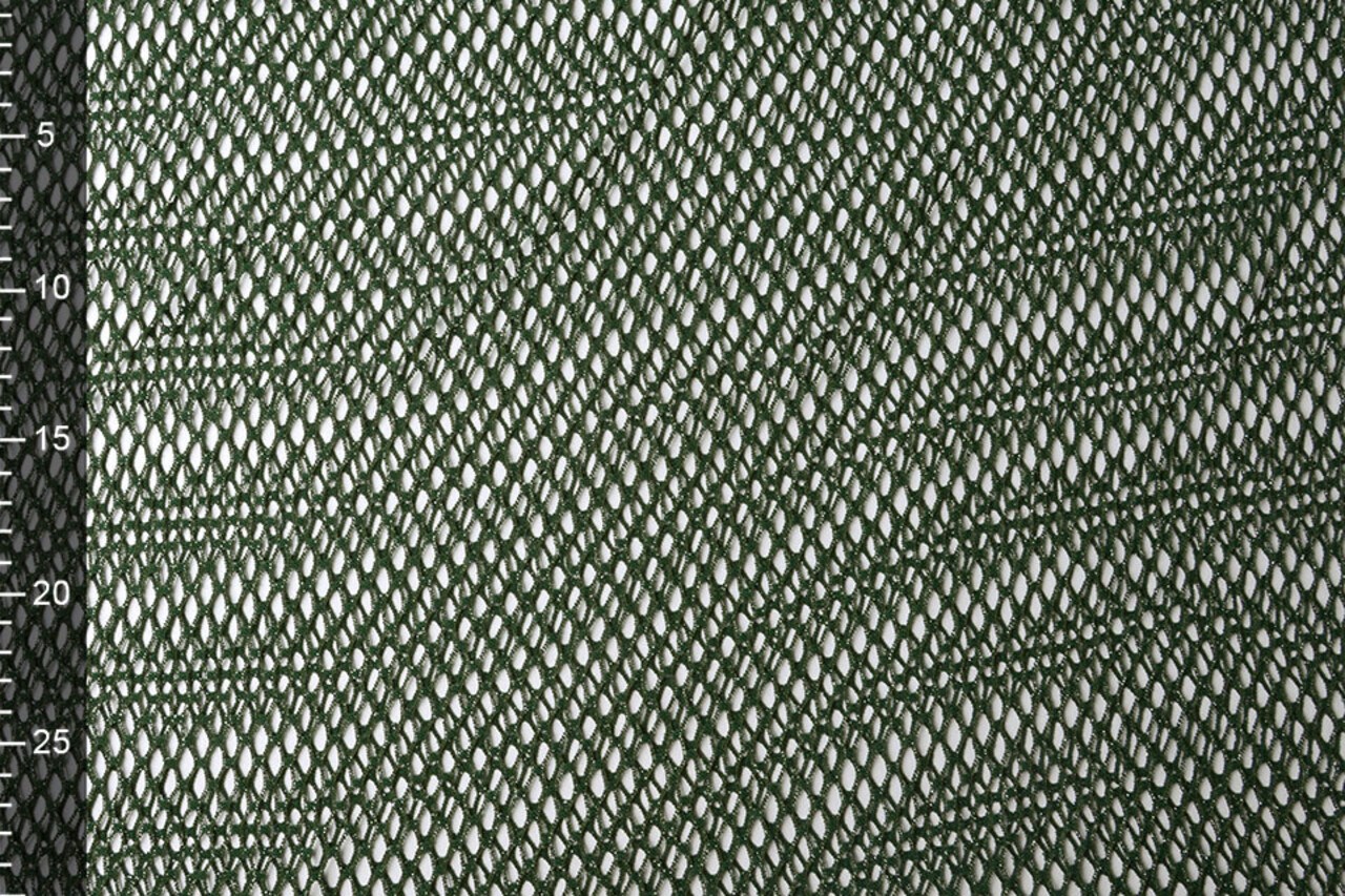Jersey Gauze Fabric Glitter Dark Green