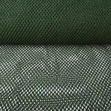Jersey Malla Tela Purpurina Verde Oscuro