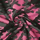 SweatStoff Camouflage Rosa