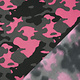 SweatStoff Camouflage Rosa