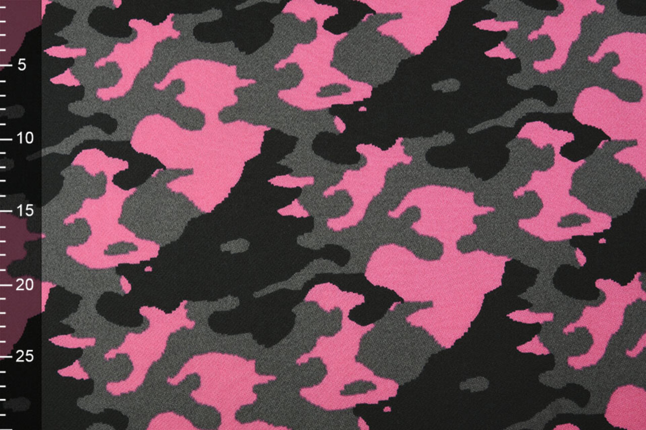 SweatStoff Camouflage Rosa