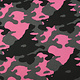SweatStoff Camouflage Rosa
