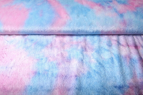 Kurz Zottelplüsch Candy Multicolor 2