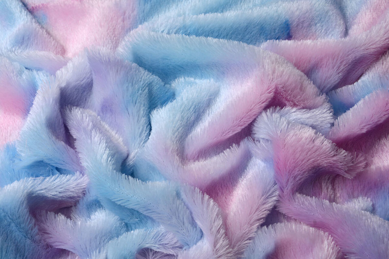 Kurz Zottelplüsch Candy Multicolor 2