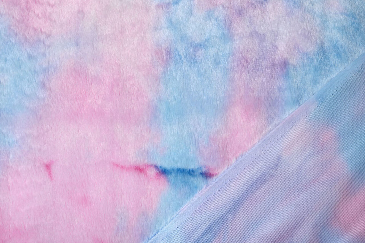 Kurz Zottelplüsch Candy Multicolor 2