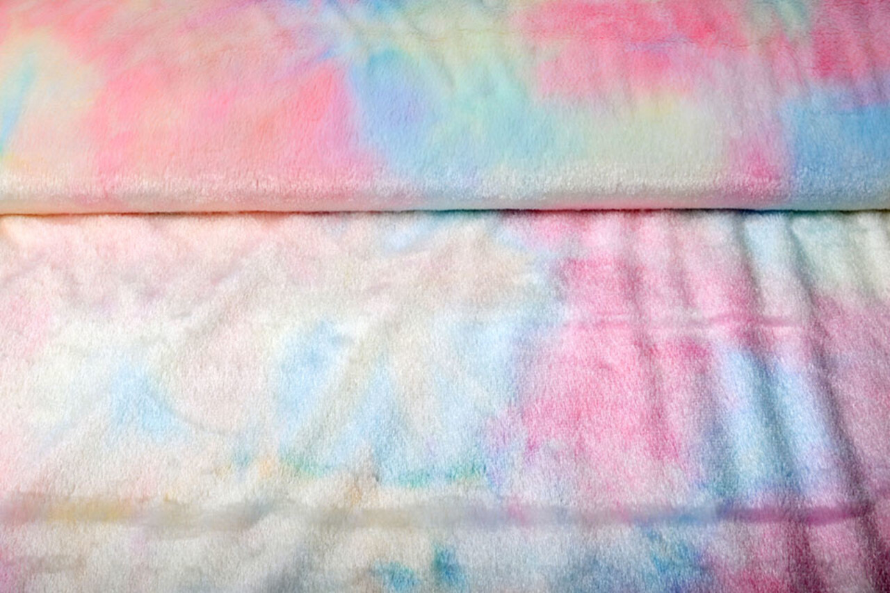 Kort Harige Bont Candy Multi Color 4 Kort Harige Bont Candy Multi Color 4