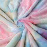 Short Hairy Fur Candy Multi Color 4