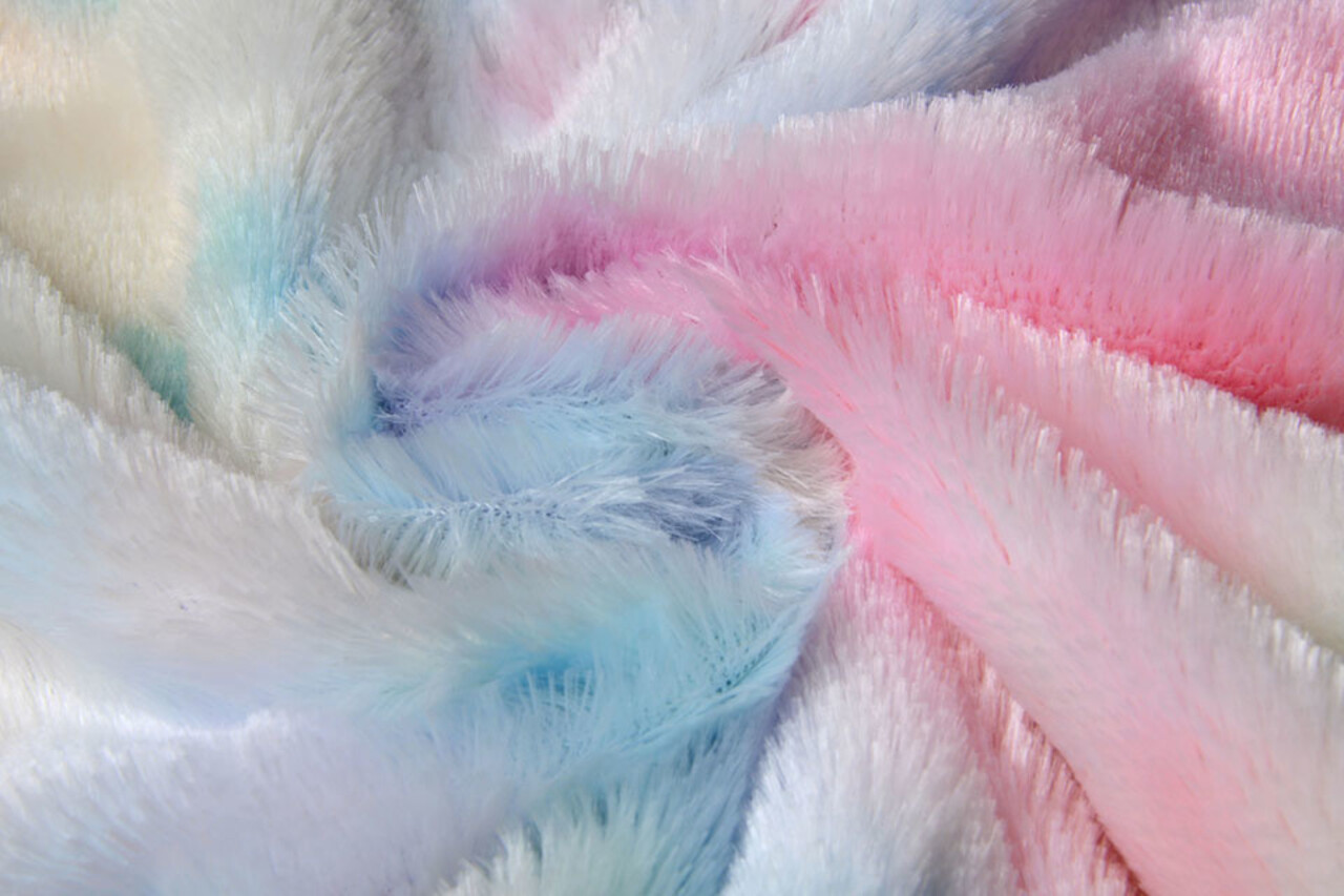 Short Hairy Fur Candy Multi Color 4 Short Hairy Fur Candy Multi Color 4