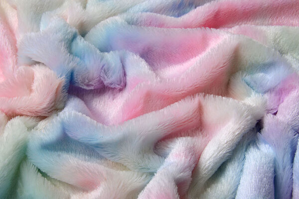 Kurz Zottelplüsch Candy Multicolor 4