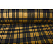 Oeko-Tex® Stampata Polare a Quadri Senape Marrone Oeko-Tex® Stampata Polare a Quadri Senape Marrone