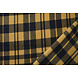 Oeko-Tex® Polaire Imprimée à Carreaux Moutarde Marron Oeko-Tex® Polaire Imprimée à Carreaux Moutarde Marron