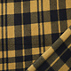 Oeko-Tex®  Printed Polar Checkered Mustard Brown