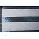Mesh Ricamato Paillettes Righe Multicolore 1 Mesh Ricamato Paillettes Righe Multicolore 1
