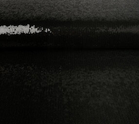 Mesh Embroidered  Sequins Jolie Black